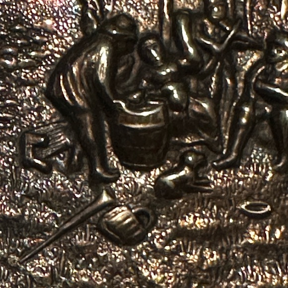 Vintage metal cigarette case - Picture 6 of 11